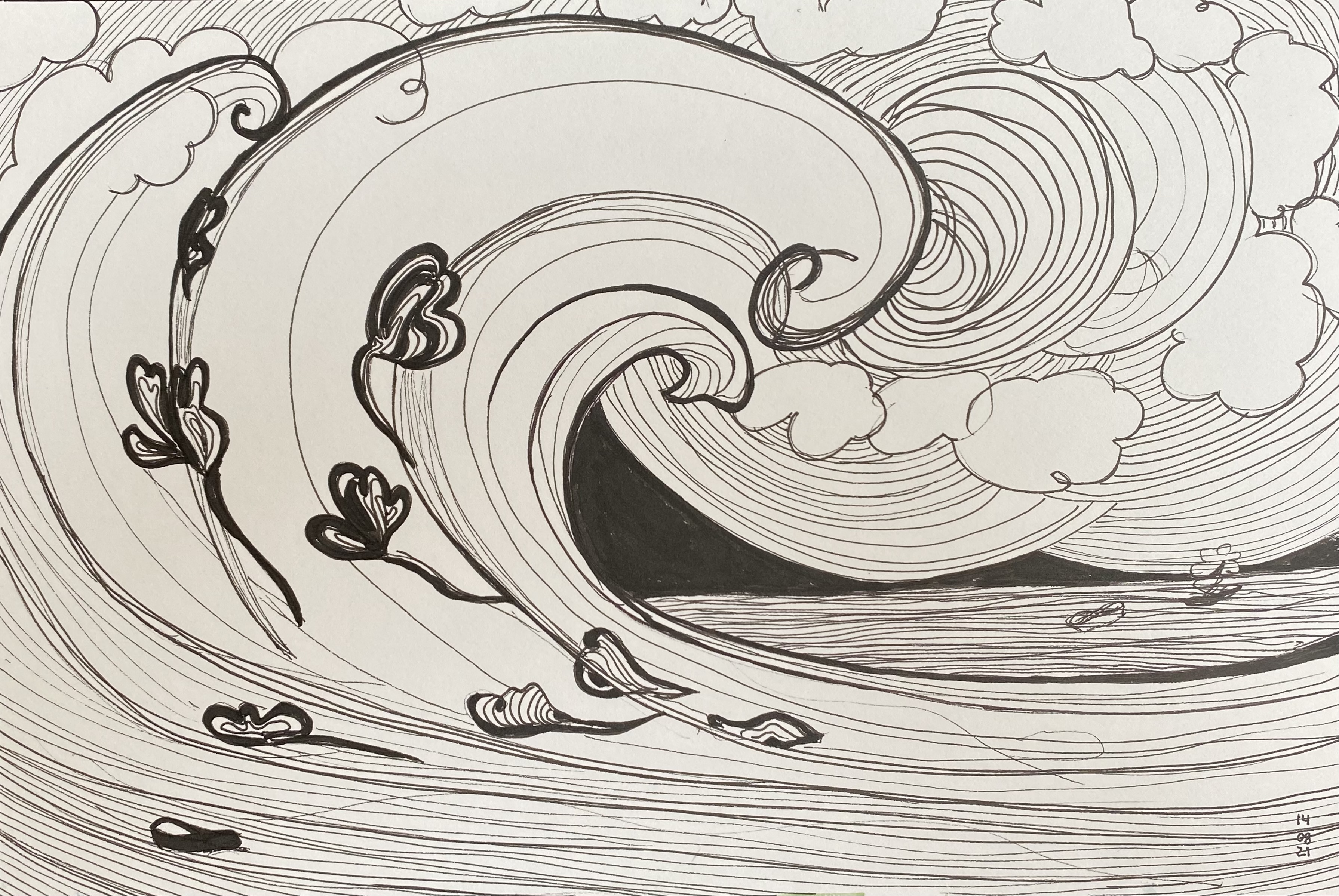 Vague Feuilles